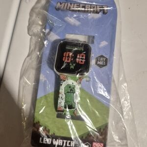Minecraft Creeper LED Watch